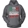 Italian T Shirt - Italian nonno just like regular grandpa but way cooler!-T-shirt-Teelime | shirts-hoodies-mugs