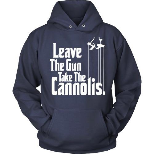Italian T Shirt - Italians Leave The Gun Take The Cannolis-T-shirt-Teelime | shirts-hoodies-mugs