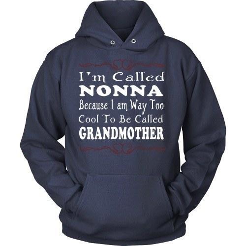 Italian T Shirt - Italians Nonna Because I am way too cool to be called grandmother-T-shirt-Teelime | shirts-hoodies-mugs