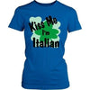 Italian T Shirt - Kiss me I'm Italian-T-shirt-Teelime | shirts-hoodies-mugs