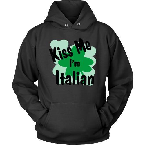 Italian T Shirt - Kiss me I'm Italian-T-shirt-Teelime | shirts-hoodies-mugs