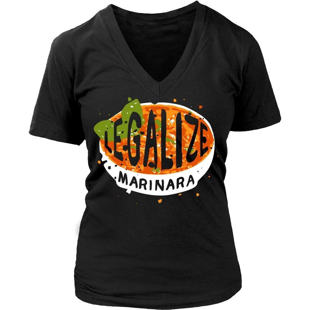 Italian T Shirt - Legalize marinara-T-shirt-Teelime | shirts-hoodies-mugs
