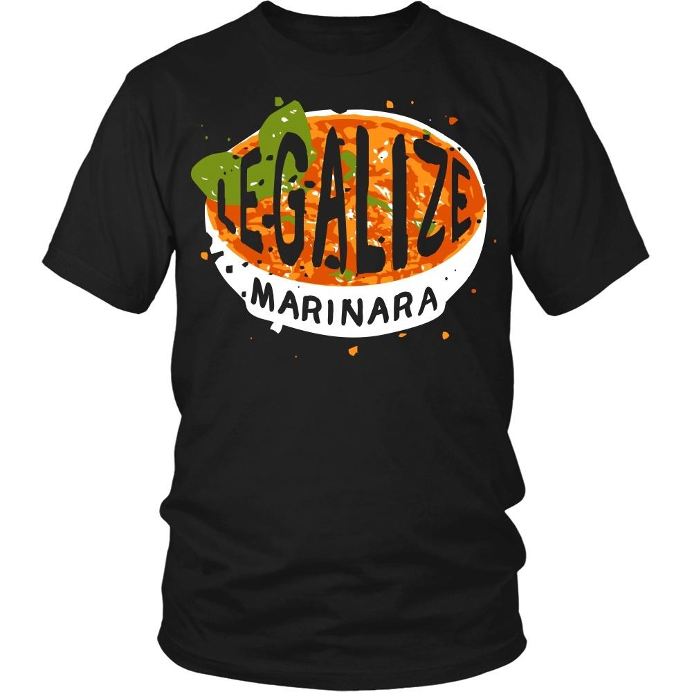 Italian T Shirt - Legalize marinara-T-shirt-Teelime | shirts-hoodies-mugs