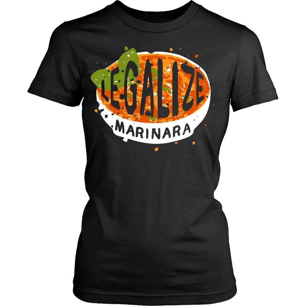Italian T Shirt - Legalize marinara-T-shirt-Teelime | shirts-hoodies-mugs