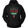 Italian T Shirt - Never underestimate the power of an Italian woman-T-shirt-Teelime | shirts-hoodies-mugs
