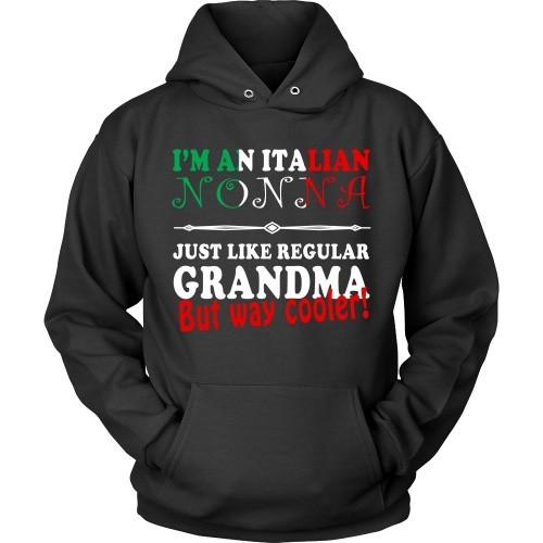 Italian T Shirt - Nonna just like regular Grandma but way cooler!-T-shirt-Teelime | shirts-hoodies-mugs