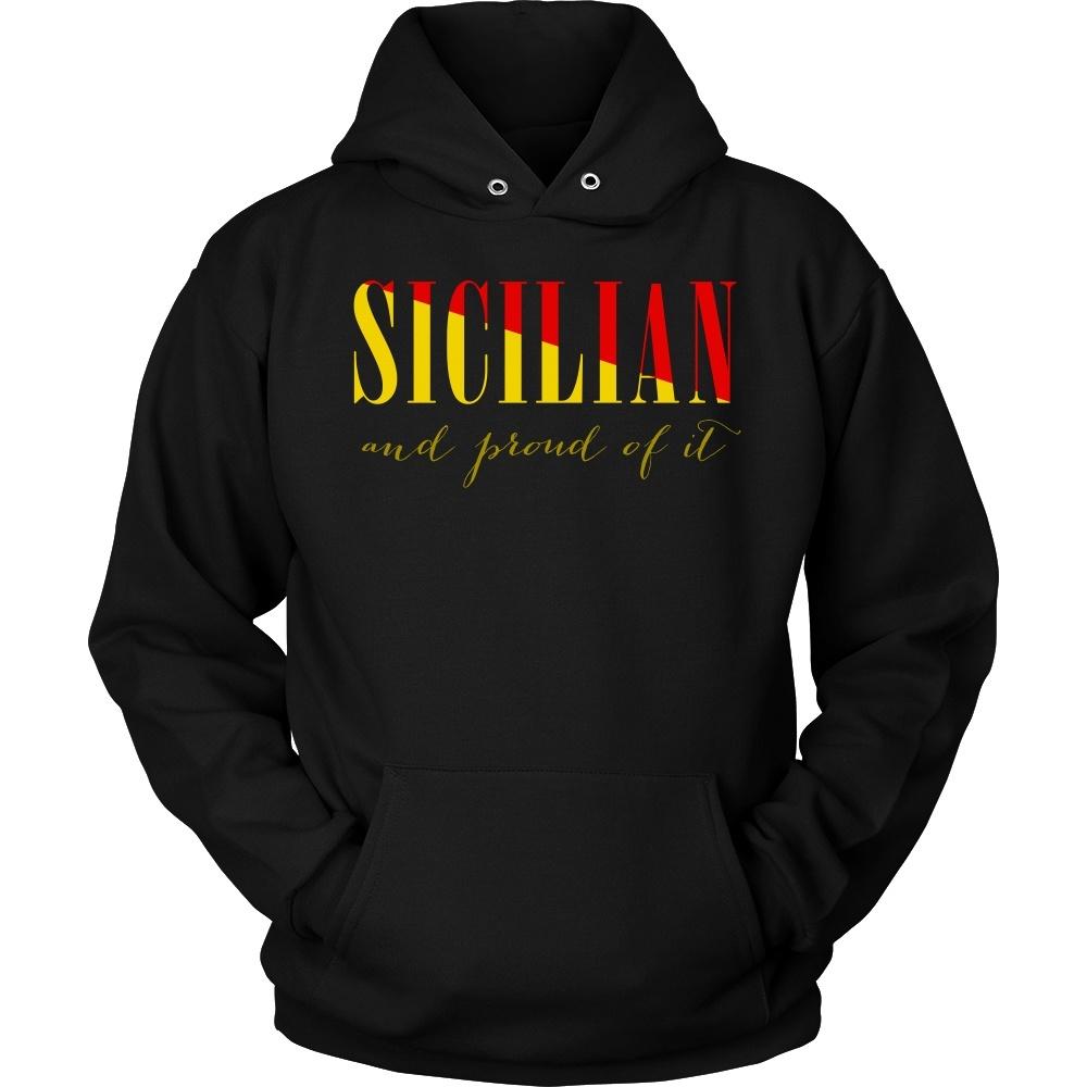 Italian T Shirt - Sicilian and proud of it-T-shirt-Teelime | shirts-hoodies-mugs