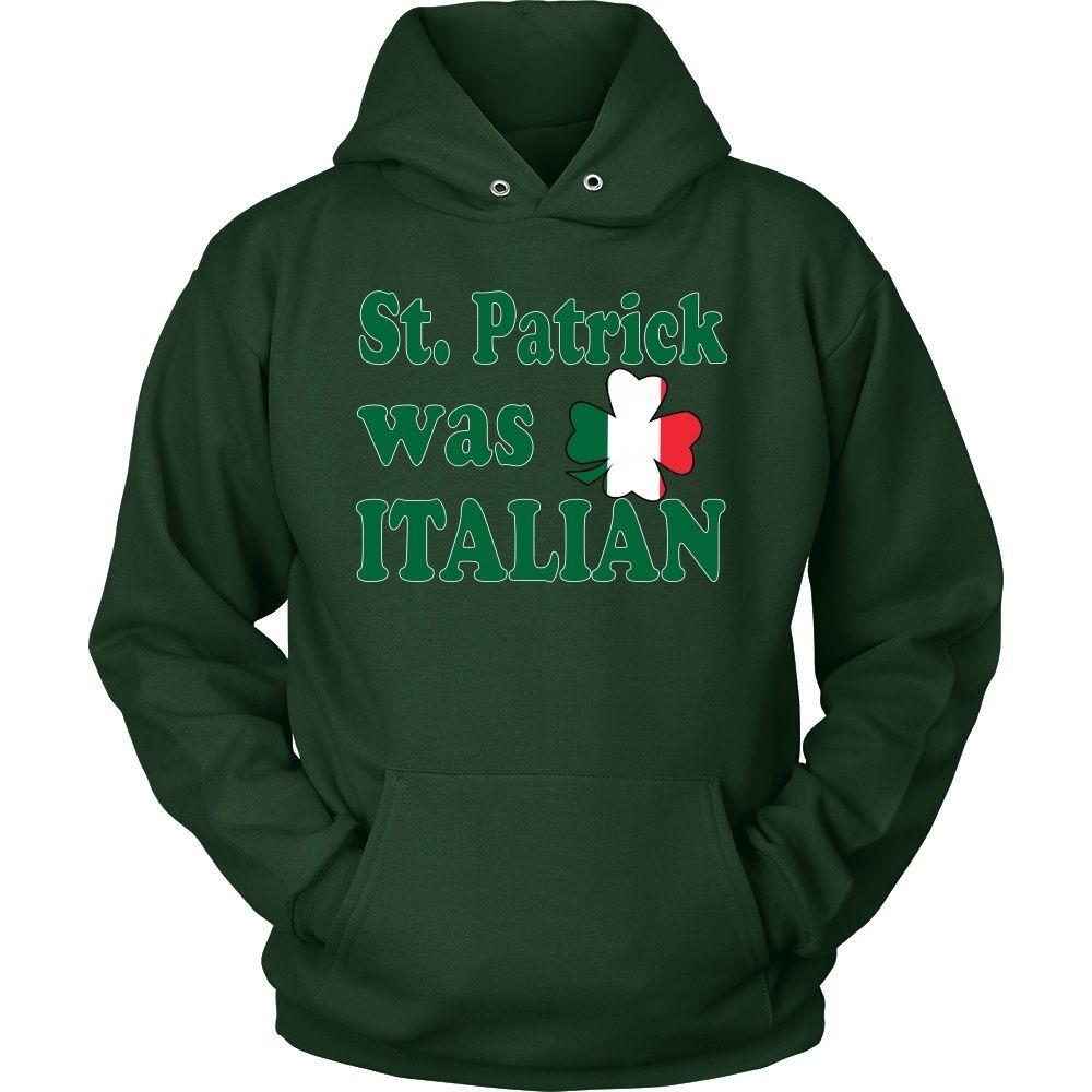 Italian T Shirt - St.Patrick was Italian-T-shirt-Teelime | shirts-hoodies-mugs
