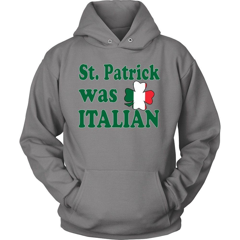 Italian T Shirt - St.Patrick was Italian-T-shirt-Teelime | shirts-hoodies-mugs