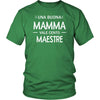 Italian T-shirt - Una Buona Mamma Vale Cento Maestre-T-shirt-Teelime | shirts-hoodies-mugs