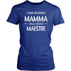 Italian T-shirt - Una Buona Mamma Vale Cento Maestre-T-shirt-Teelime | shirts-hoodies-mugs