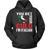 Italian T Shirt - You bet your culo I'm Italian-T-shirt-Teelime | shirts-hoodies-mugs