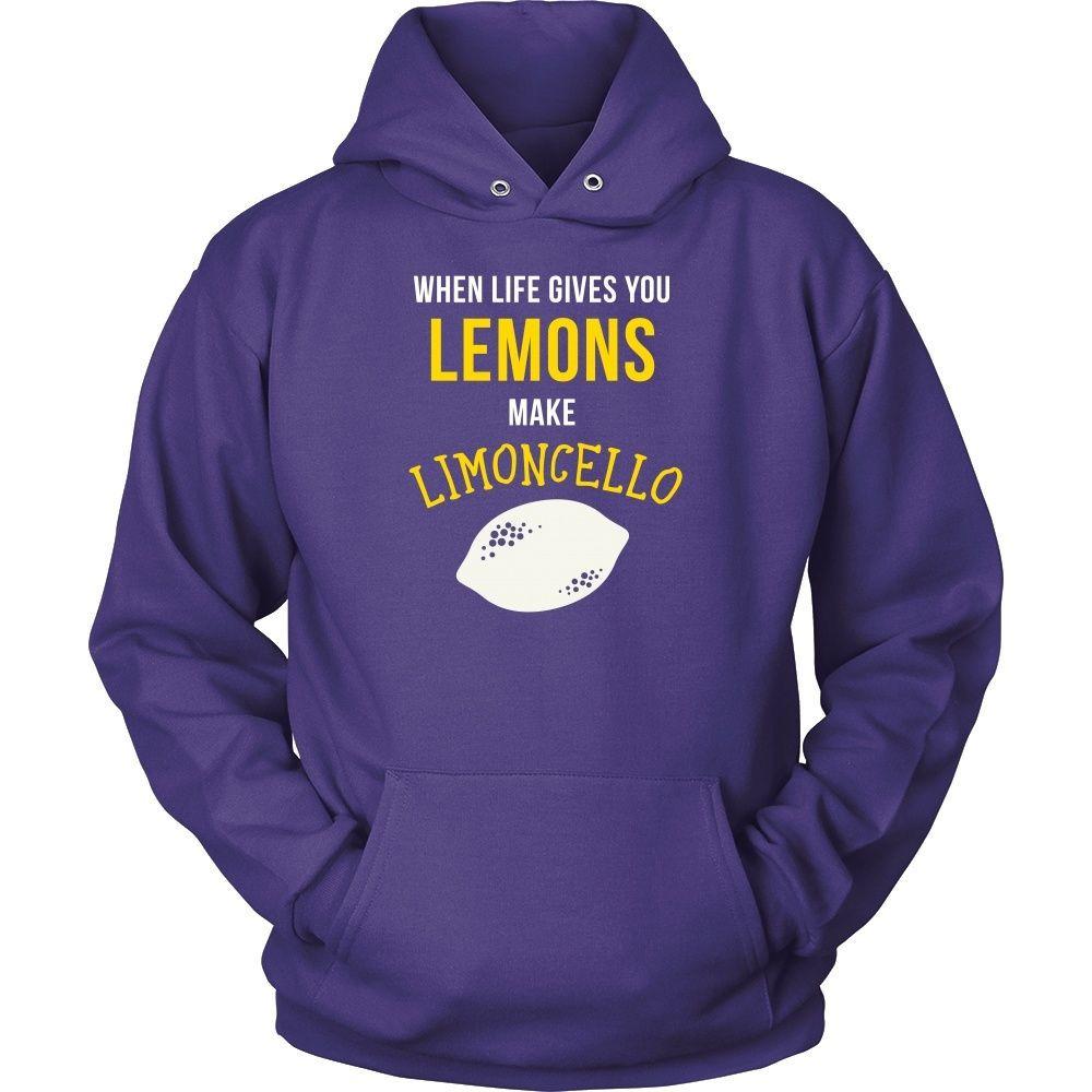Italians T Shirt - When life gives you lemons make Limoncello-T-shirt-Teelime | shirts-hoodies-mugs
