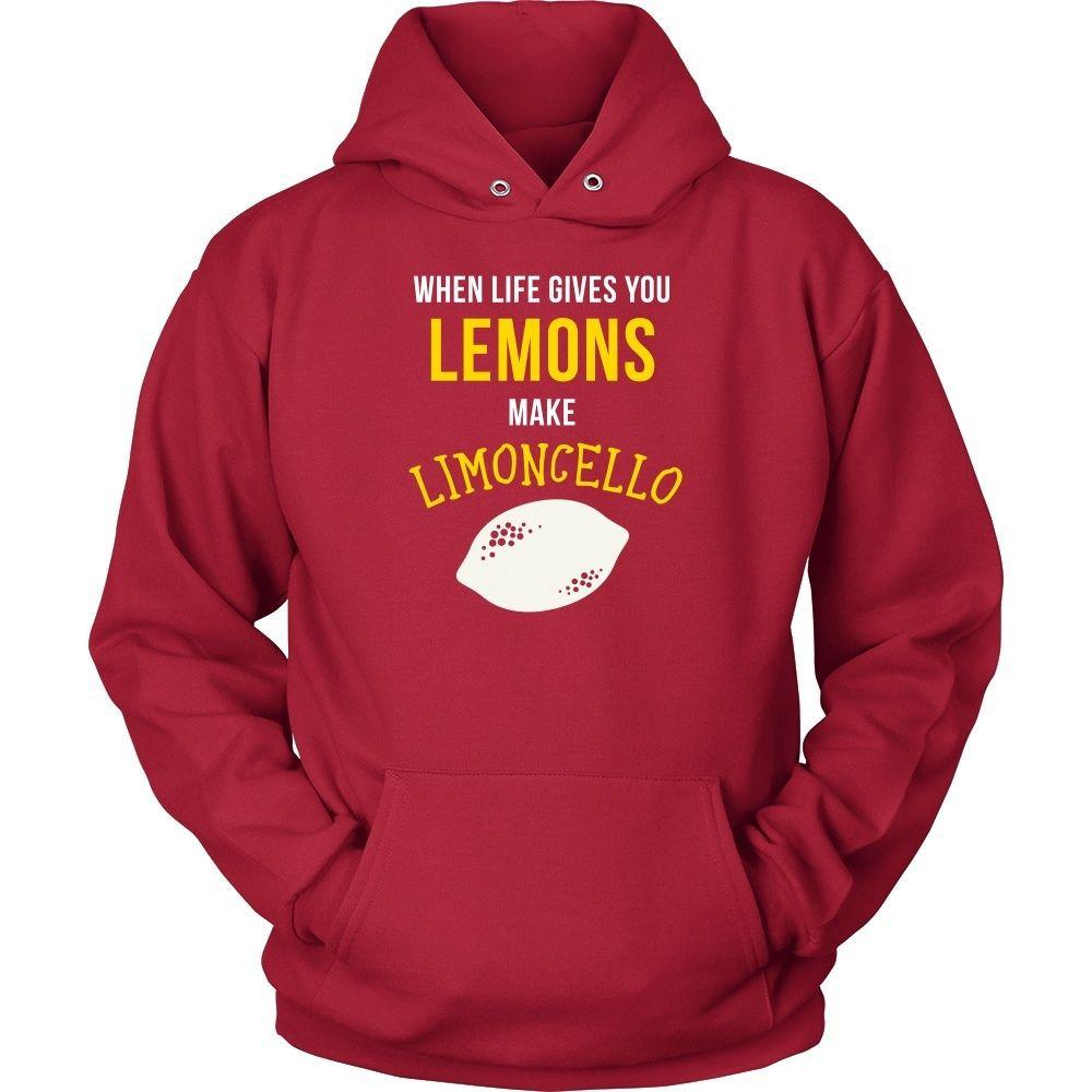 Italians T Shirt - When life gives you lemons make Limoncello-T-shirt-Teelime | shirts-hoodies-mugs