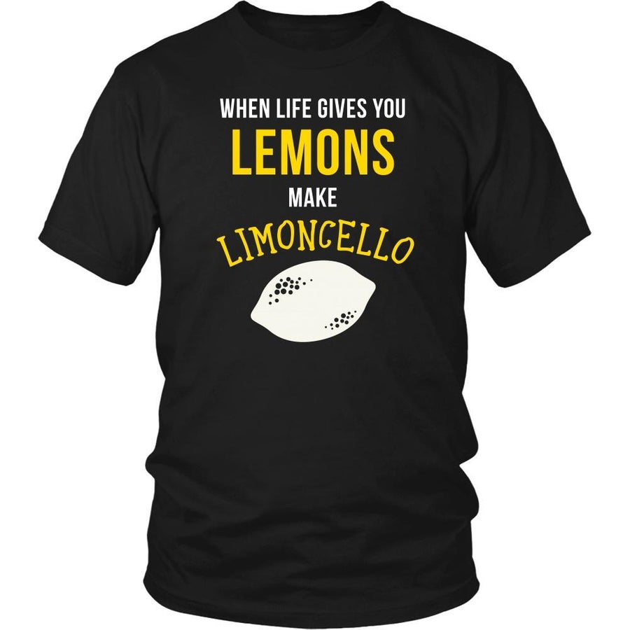 Italians T Shirt - When life gives you lemons make Limoncello-T-shirt-Teelime | shirts-hoodies-mugs