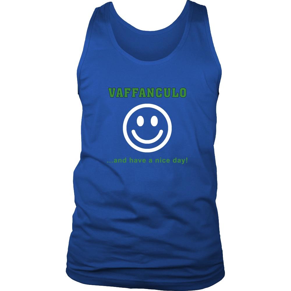 Italians Tank Top - Vaffanculo... and have a nice day!-T-shirt-Teelime | shirts-hoodies-mugs