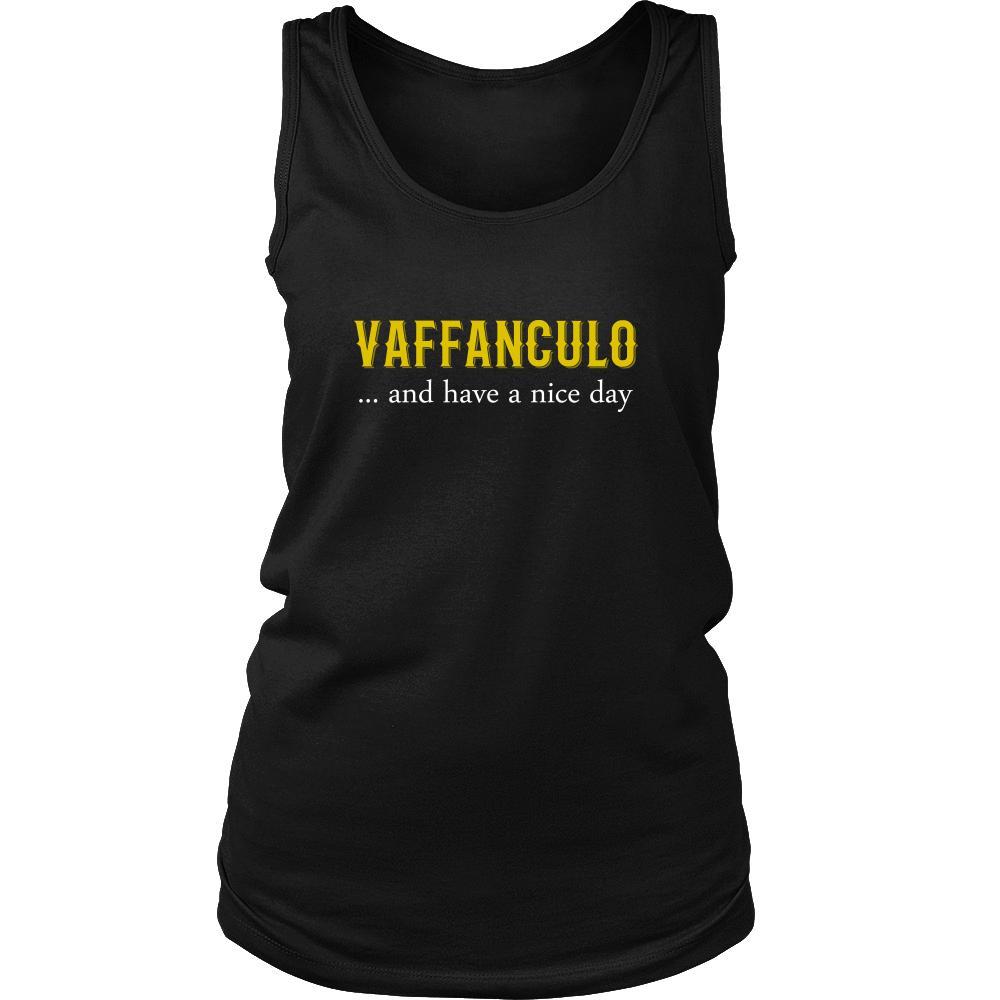 Italians Tank Top - Vaffanculo... and have a nice day!-T-shirt-Teelime | shirts-hoodies-mugs