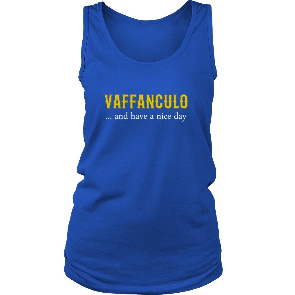 Italians Tank Top - Vaffanculo... and have a nice day!-T-shirt-Teelime | shirts-hoodies-mugs