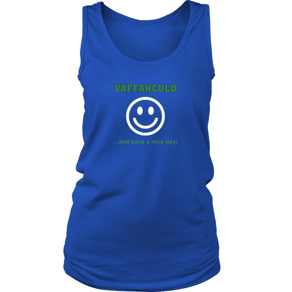 Italians Tank Top - Vaffanculo... and have a nice day!-T-shirt-Teelime | shirts-hoodies-mugs