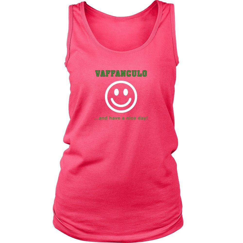 Italians Tank Top - Vaffanculo... and have a nice day!-T-shirt-Teelime | shirts-hoodies-mugs