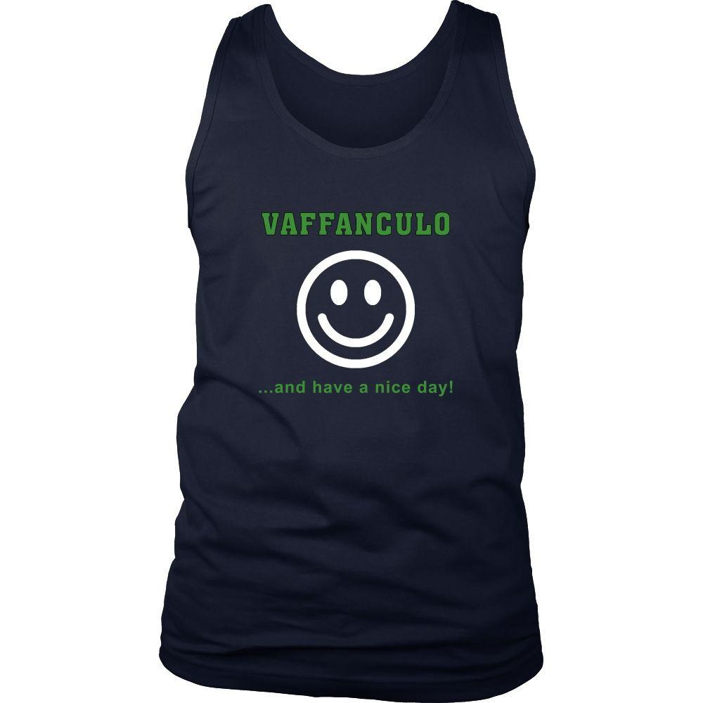 Italians Tank Top - Vaffanculo... and have a nice day!-T-shirt-Teelime | shirts-hoodies-mugs