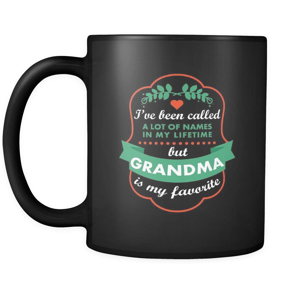 I've been called a lot of names in my lifetime but grandma is my favorite-Drinkware-Teelime | shirts-hoodies-mugs