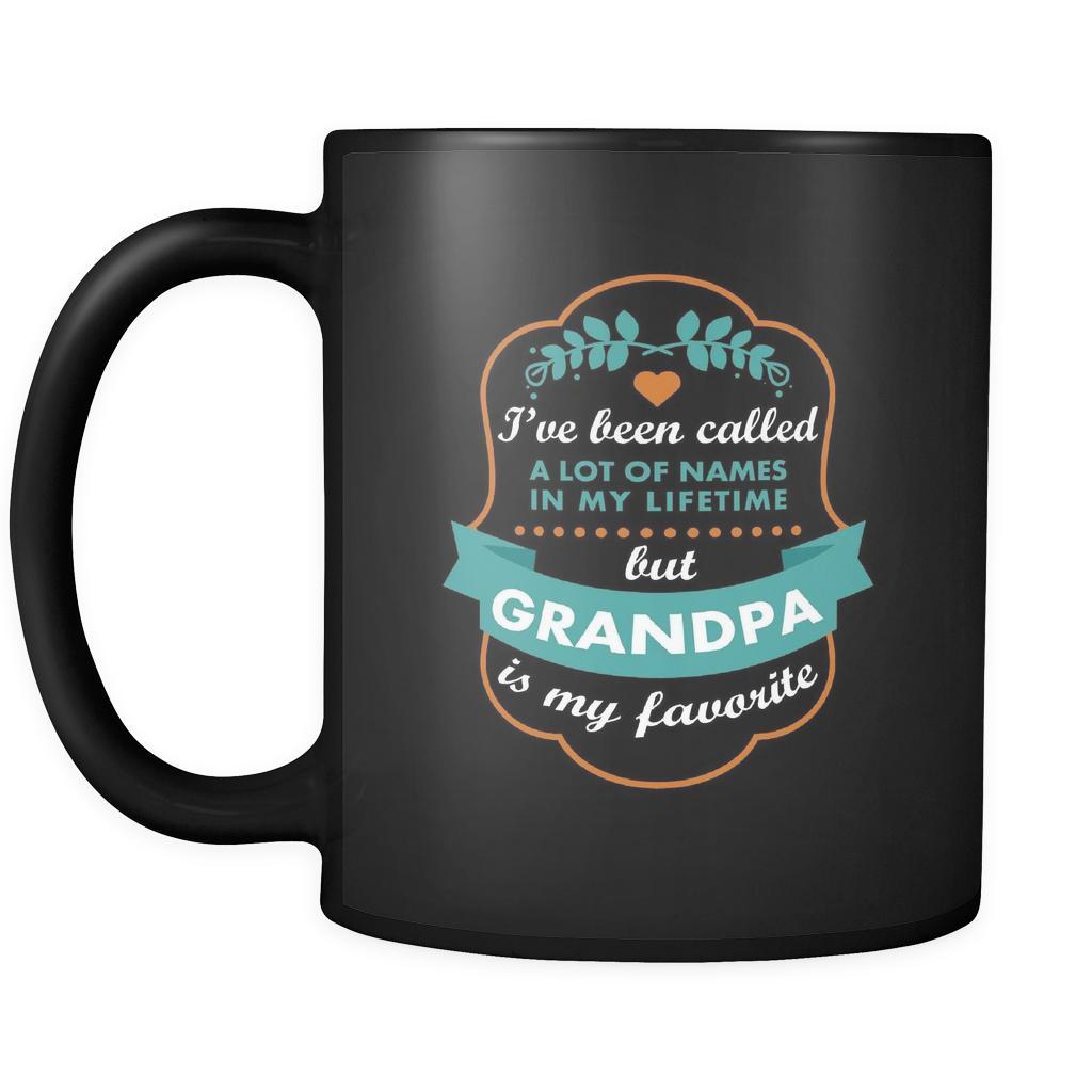 I've been called a lot of names in my lifetime but grandpa is my favorite-Drinkware-Teelime | shirts-hoodies-mugs