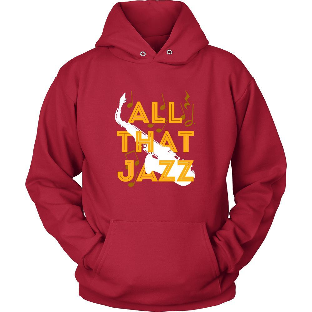 Jazz Hoodie, long sleeve shirt - All That Jazz - custom made music apparel-T-shirt-Teelime | shirts-hoodies-mugs
