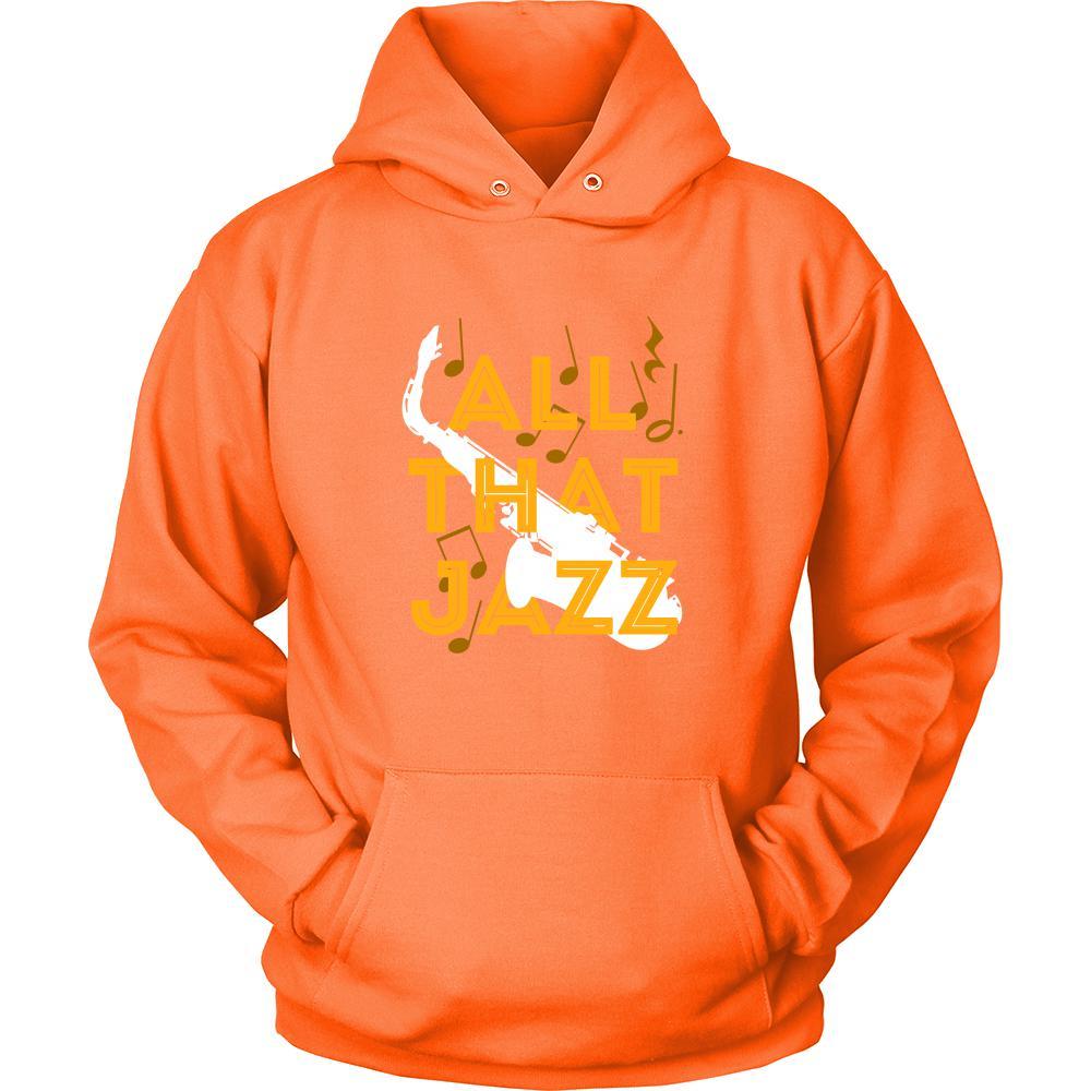 Jazz Hoodie, long sleeve shirt - All That Jazz - custom made music apparel-T-shirt-Teelime | shirts-hoodies-mugs