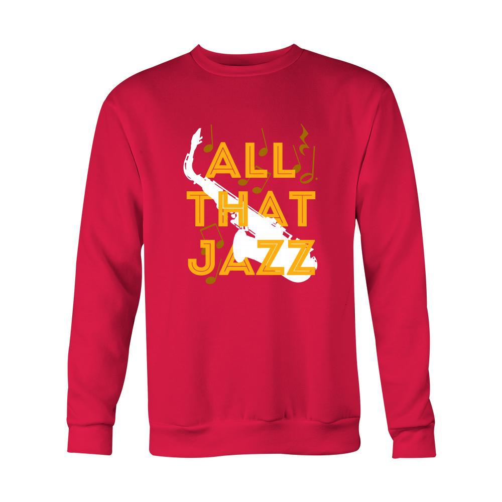 Jazz Hoodie, long sleeve shirt - All That Jazz - custom made music apparel-T-shirt-Teelime | shirts-hoodies-mugs