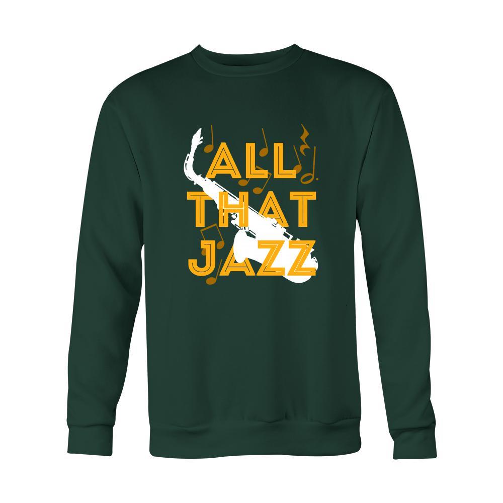 Jazz Hoodie, long sleeve shirt - All That Jazz - custom made music apparel-T-shirt-Teelime | shirts-hoodies-mugs