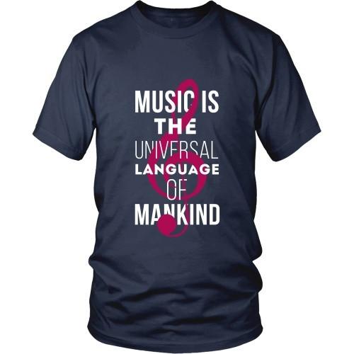 Jazz T Shirt - Music is the universal language of mankind-T-shirt-Teelime | shirts-hoodies-mugs
