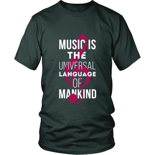 Jazz T Shirt - Music is the universal language of mankind-T-shirt-Teelime | shirts-hoodies-mugs