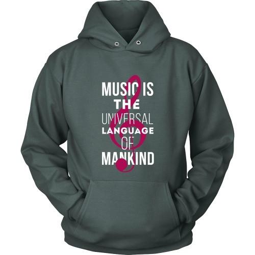 Jazz T Shirt - Music is the universal language of mankind-T-shirt-Teelime | shirts-hoodies-mugs