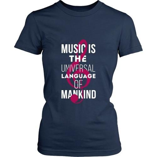Jazz T Shirt - Music is the universal language of mankind-T-shirt-Teelime | shirts-hoodies-mugs