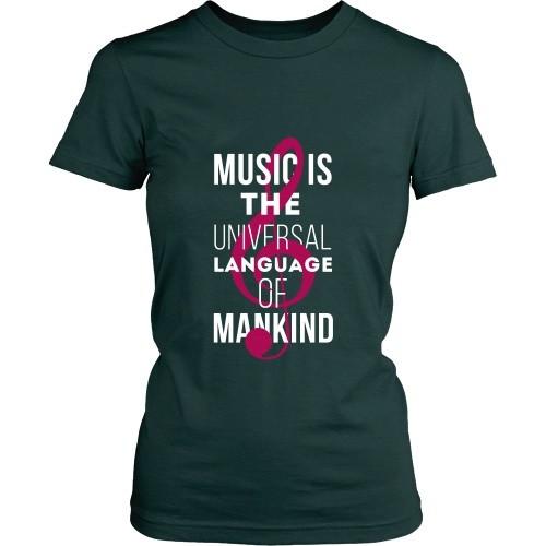 Jazz T Shirt - Music is the universal language of mankind-T-shirt-Teelime | shirts-hoodies-mugs