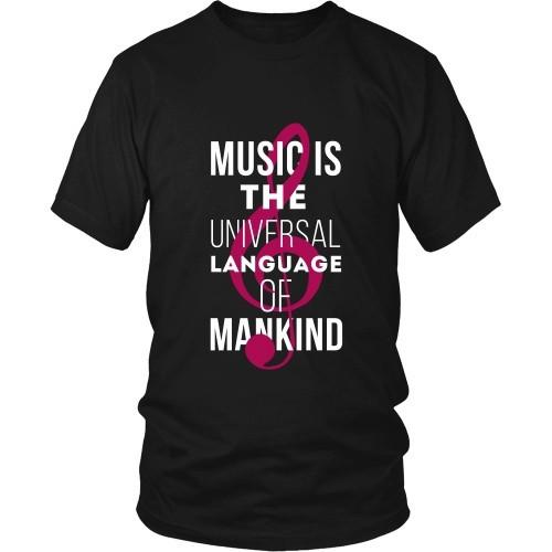 Jazz T Shirt - Music is the universal language of mankind-T-shirt-Teelime | shirts-hoodies-mugs