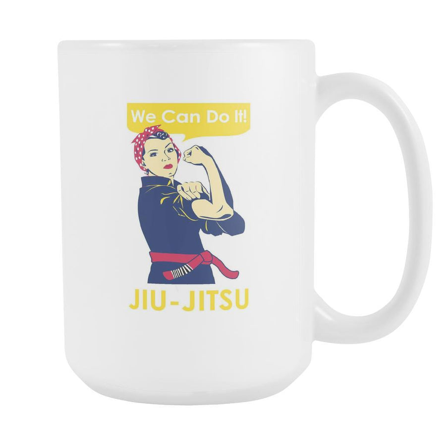 Jiu-Jitsu Mug - We Can Do It Jiu-Jitsu-Drinkware-Teelime | shirts-hoodies-mugs