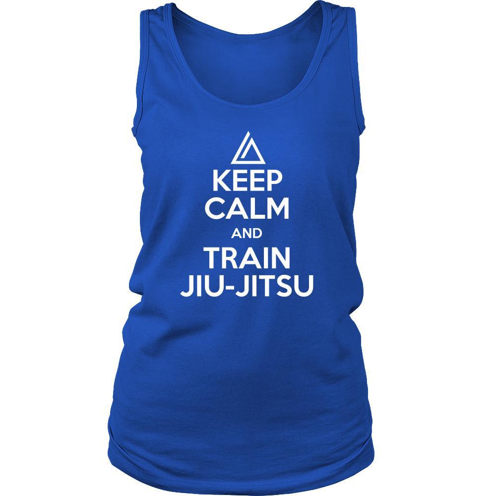 Jiu-Jitsu Tank Top - Keep Calm and Train Jiu-Jitsu-T-shirt-Teelime | shirts-hoodies-mugs