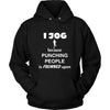 Jogging - I jog because punching people is frowned upon - Joger Hobby Shirt-T-shirt-Teelime | shirts-hoodies-mugs