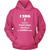 Jogging - I jog because punching people is frowned upon - Joger Hobby Shirt-T-shirt-Teelime | shirts-hoodies-mugs