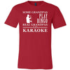 Karaoke Shirt Some Grandpas play bingo, real Grandpas go Karaoke Family Hobby-T-shirt-Teelime | shirts-hoodies-mugs