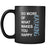 Kayaking Cup- Do more of what makes you happy Kayaking Hobby Gift, 11 oz Black Mug