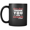 Kayaking Dear Lord, thank you for Kayaking Amen. 11oz Black Mug-Drinkware-Teelime | shirts-hoodies-mugs