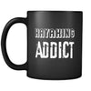 Kayaking Kayaking Addict 11oz Black Mug-Drinkware-Teelime | shirts-hoodies-mugs