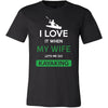 Kayaking Shirt - I love it when my wife lets me go Kayaking - Hobby Gift-T-shirt-Teelime | shirts-hoodies-mugs