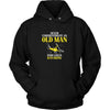 Kayaking Shirt - Never underestimate an old man who loves kayaking Grandfather Hobby Gift-T-shirt-Teelime | shirts-hoodies-mugs