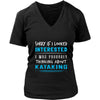 Kayaking Shirt - Sorry If I Looked Interested, I think about Kayaking - Hobby Gift-T-shirt-Teelime | shirts-hoodies-mugs