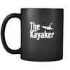 Kayaking The Kayaker 11oz Black Mug-Drinkware-Teelime | shirts-hoodies-mugs