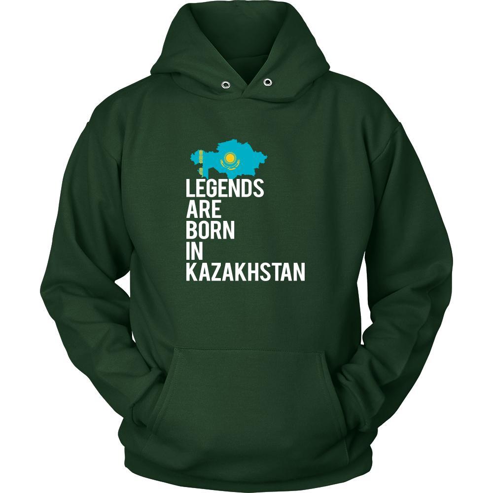 Kazakhstan Shirt - Legends are born in Kazakhstan - National Heritage Gift-T-shirt-Teelime | shirts-hoodies-mugs